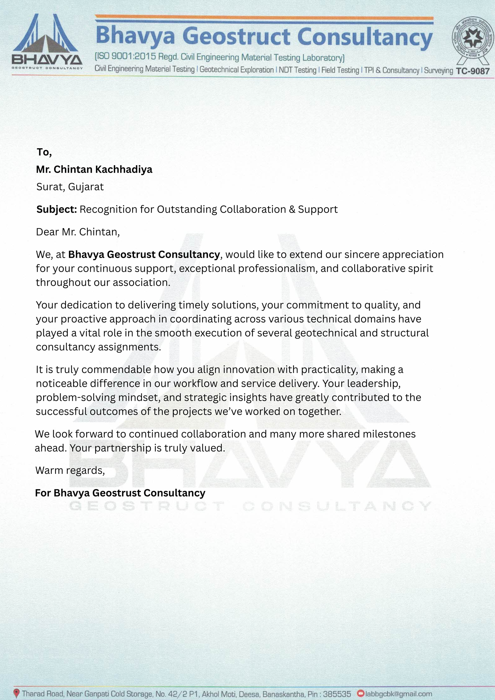Company Letterhead 3