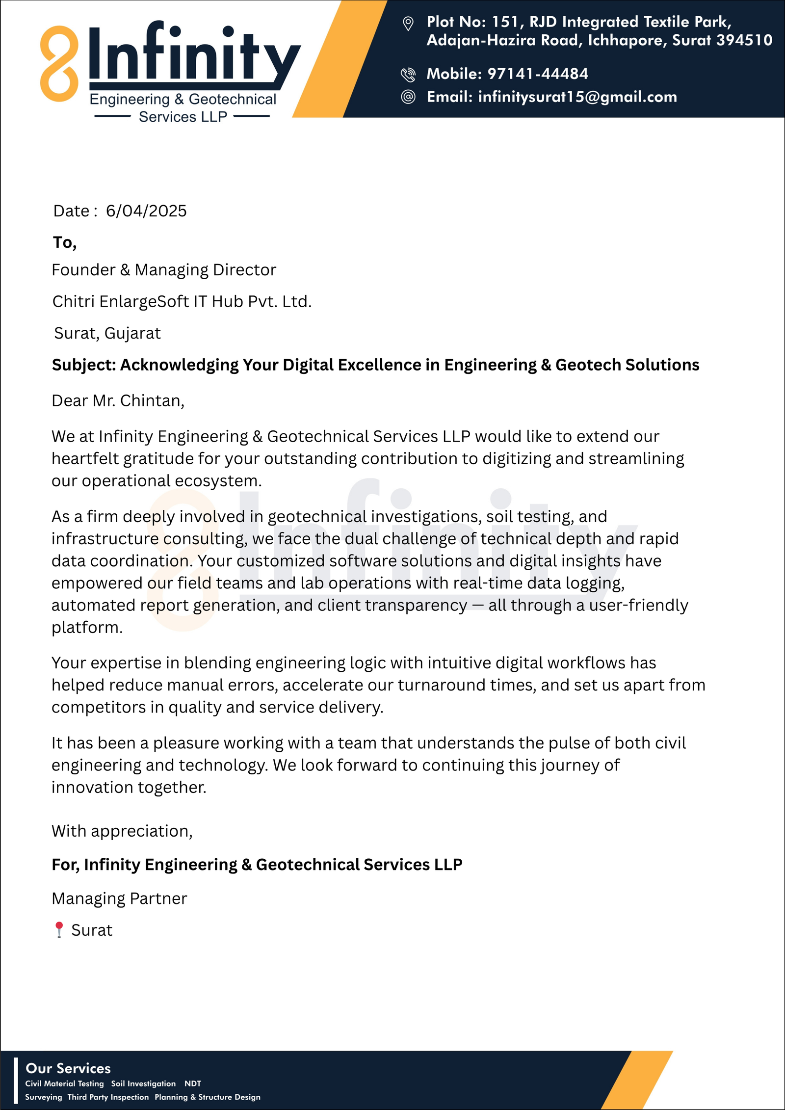 Company Letterhead 3