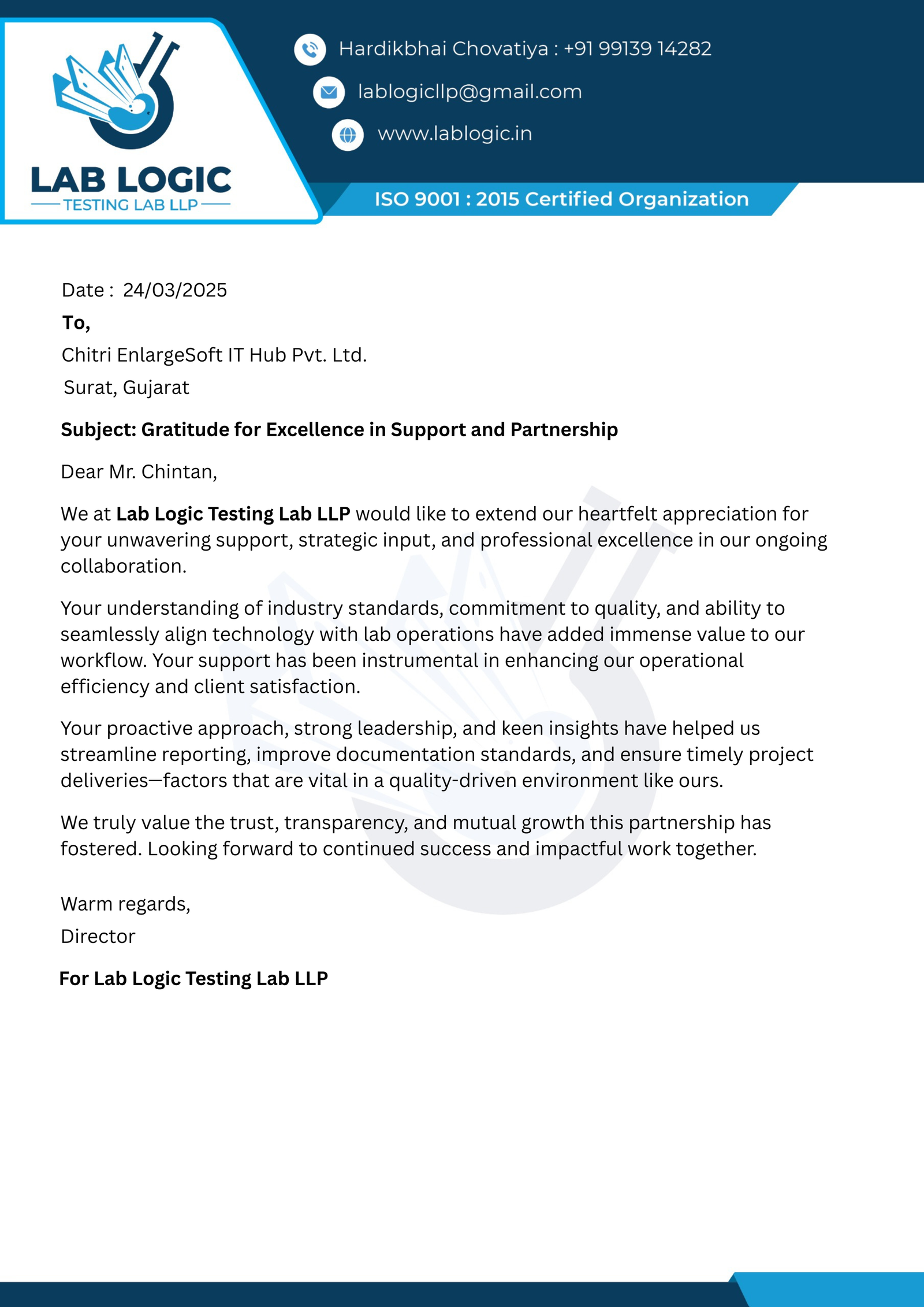 Company Letterhead 3