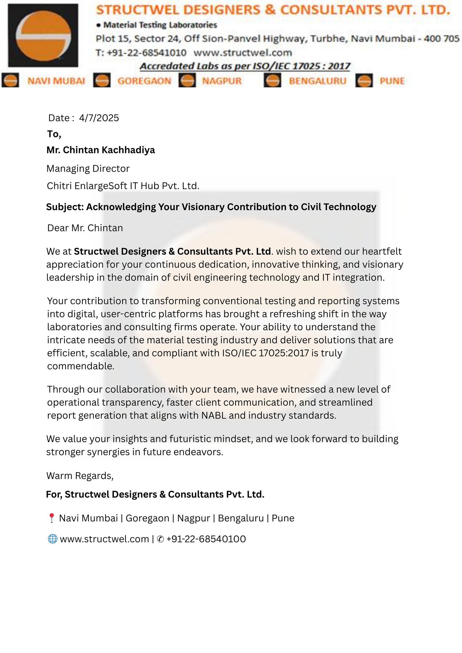 Company Letterhead 3